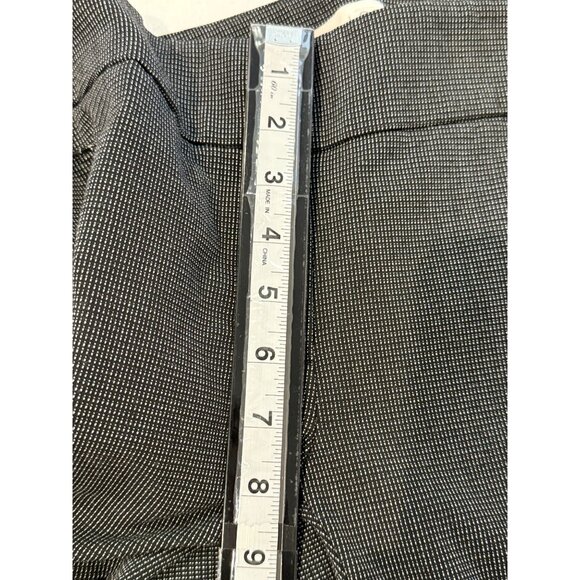 LOFT Marisa Skinny Pants Size 4 Black Ankle Zip Stretch Work Career - Picture 10 of 11